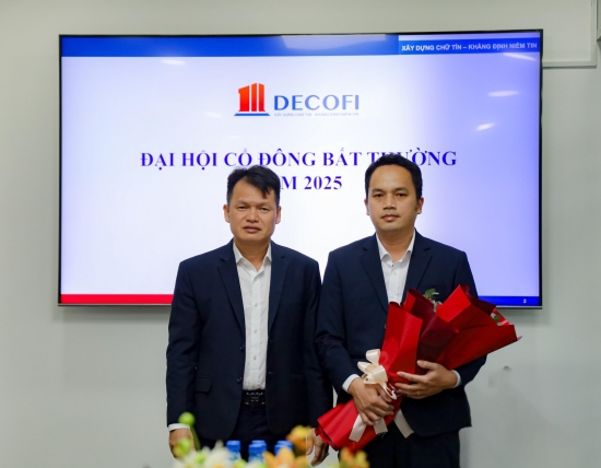 Decofi tổ chức thành công Đại hội đồng cổ đông bất thường năm 2025