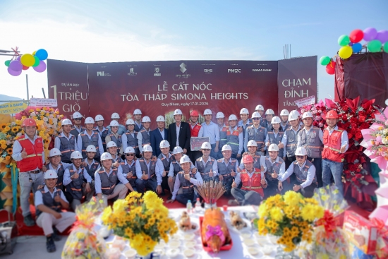 TIẾP NỐI DẤU ẤN THÀNH CÔNG – DỰ ÁN SIMONA HEIGHTS CHÍNH THỨC CẤT NÓC