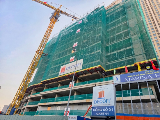 ​ [CẬP NHẬT TIẾN ĐỘ] – DỰ ÁN NHÀ Ở XÃ HỘI HÀNG HẢI BÌNH ĐỊNH (MARINA HOME)