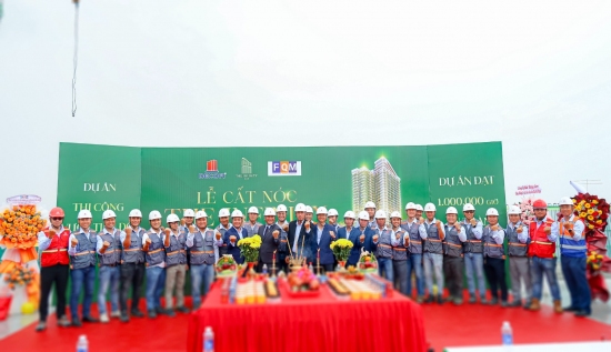 LỄ CẤT NÓC DỰ ÁN THE INFINITY – KHỐI B4 THUỘC KHU LIÊN HỢP CAO ỐC SÓNG THẦN – CHARM PLAZA 1