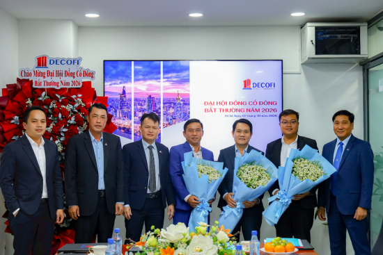 DECOFI KIỆN TOÀN HỘI ĐỒNG QUẢN TRỊ, BỔ SUNG THÀNH VIÊN ĐỘC LẬP TẠI ĐHĐCĐ BẤT THƯỜNG LẦN 1 NĂM 2026