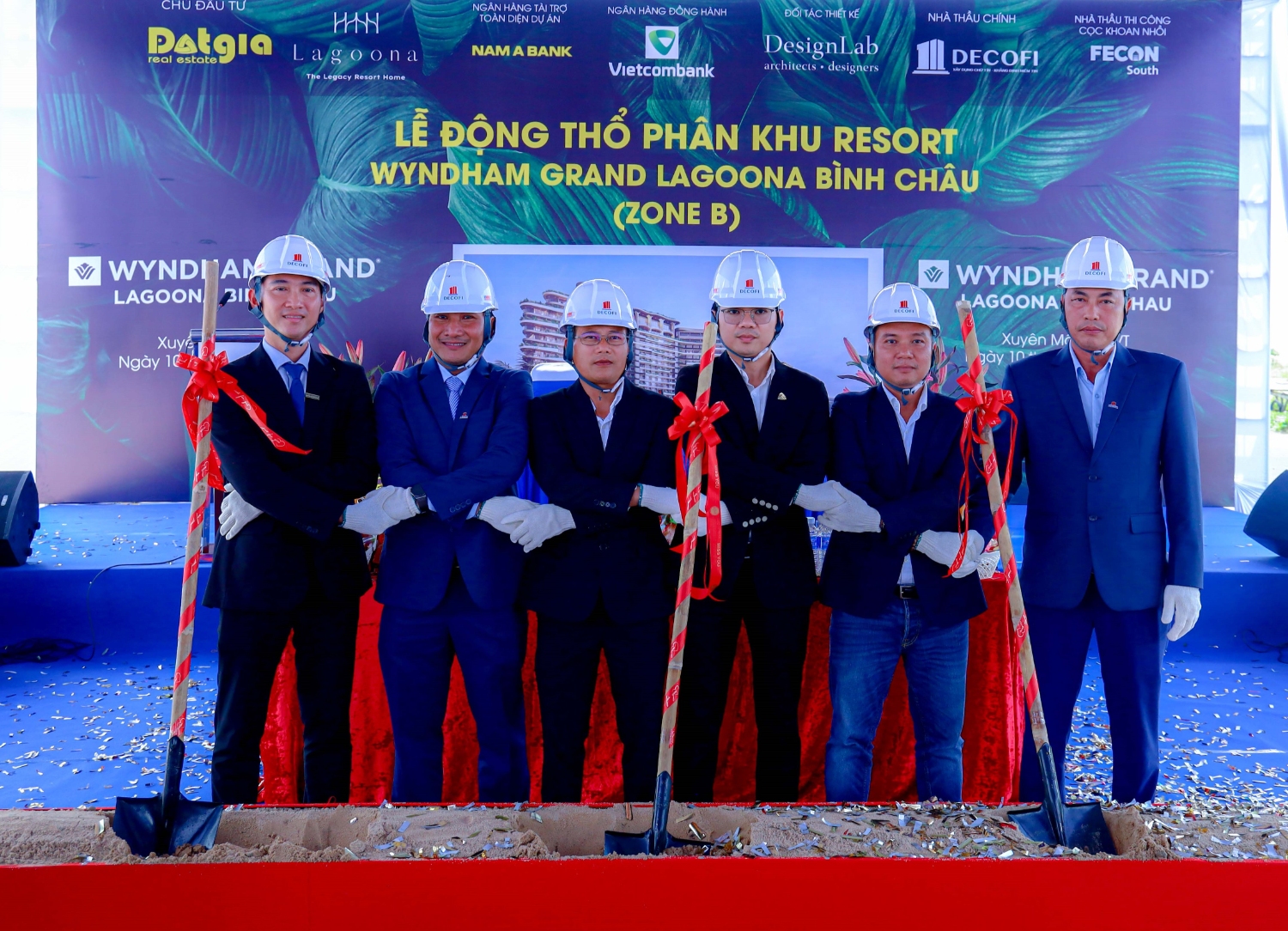 SIGNING CEREMONY AND COMMENCEMENT OF WYNDHAM GRAND LAGOONA RESORT BINH CHAU